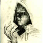 fée féerique BD dessin créature clair-obscur vampire gothique gothic