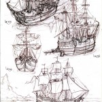 fée féerique BD dessin navire bâteau pirate aventure 