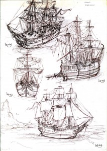 fée féerique BD dessin navire bâteau pirate aventure 
