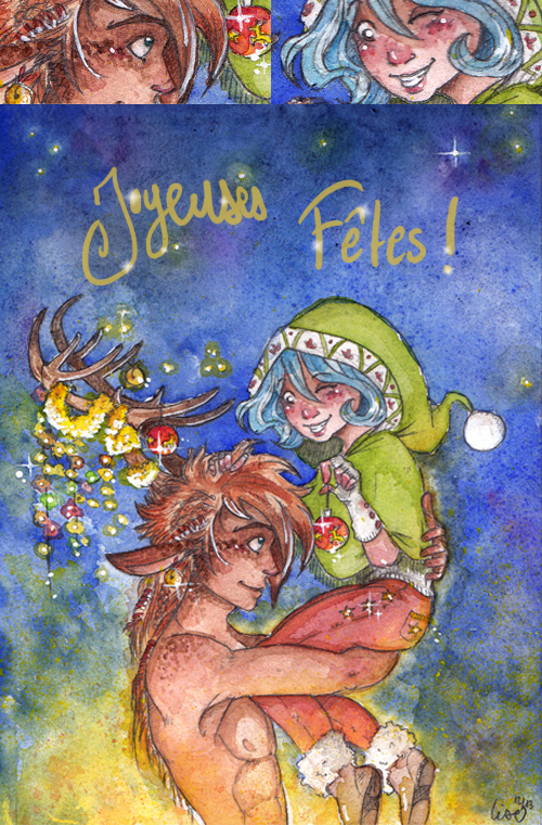 noël 2013 feerique joyeuses fetes elfe et centaure magique
